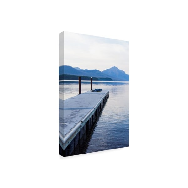 Lance Kuehne 'Lake Mcdonald Pier' Canvas Art,16x24